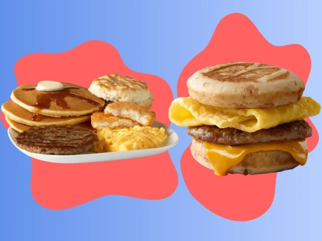 McDonald’s Homestyle Breakfasts Menu